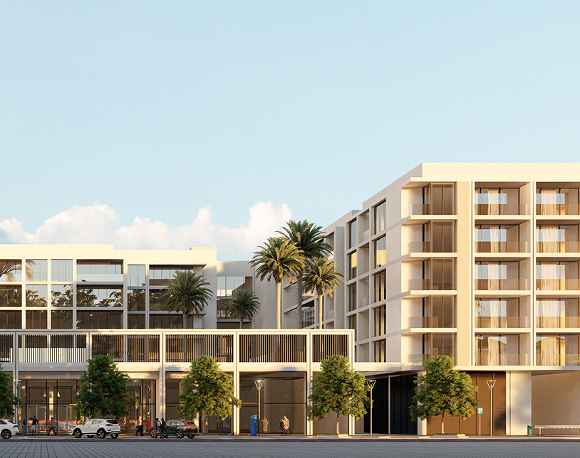 Sarooj Oasis 3D Render